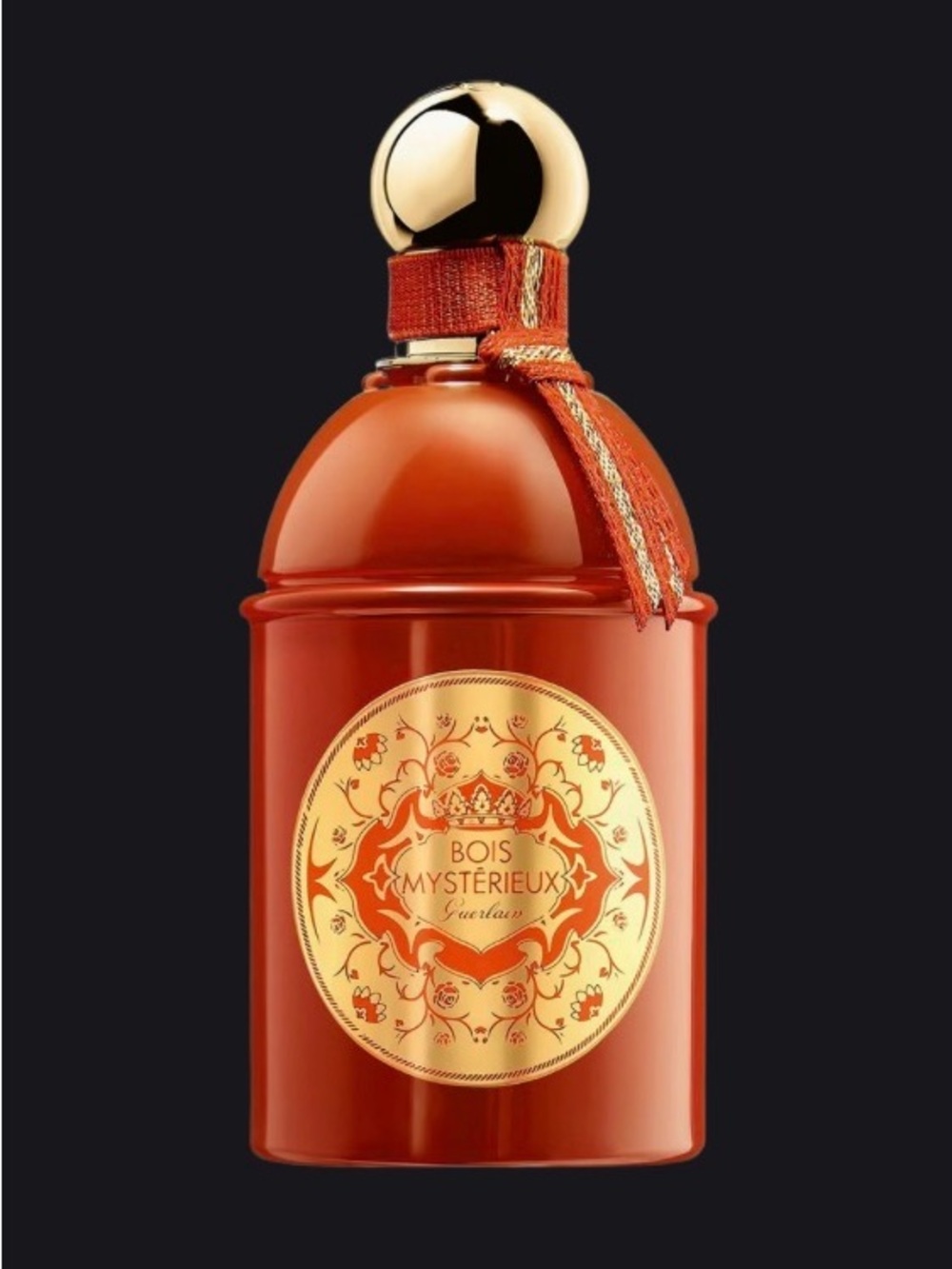 GUERLAIN Bois Mystérieux Bath & Body Spray - Orange with Gold Accents